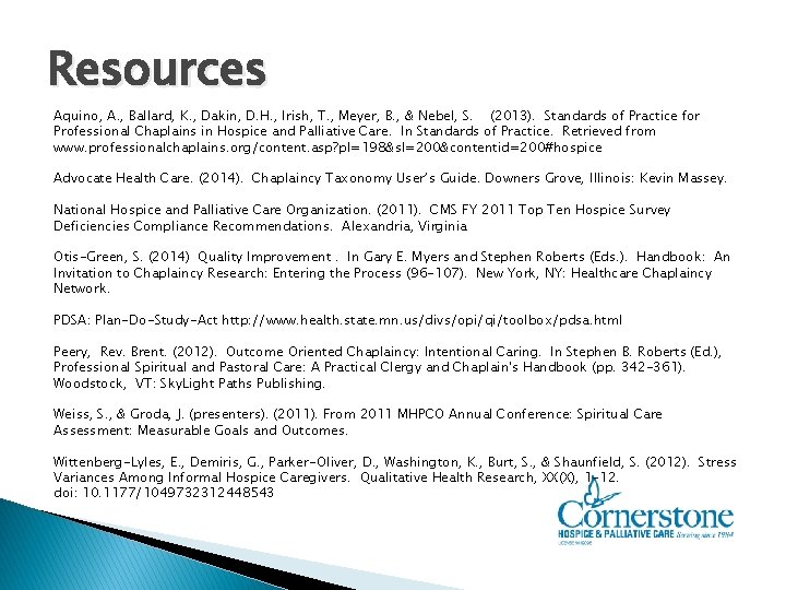 Resources Aquino, A. , Ballard, K. , Dakin, D. H. , Irish, T. ,