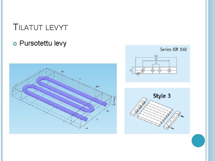 TILATUT LEVYT Pursotettu levy 