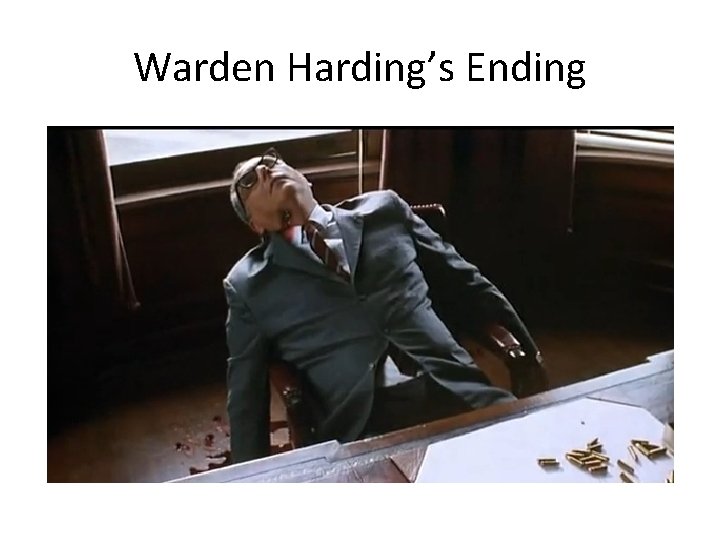 Warden Harding’s Ending 