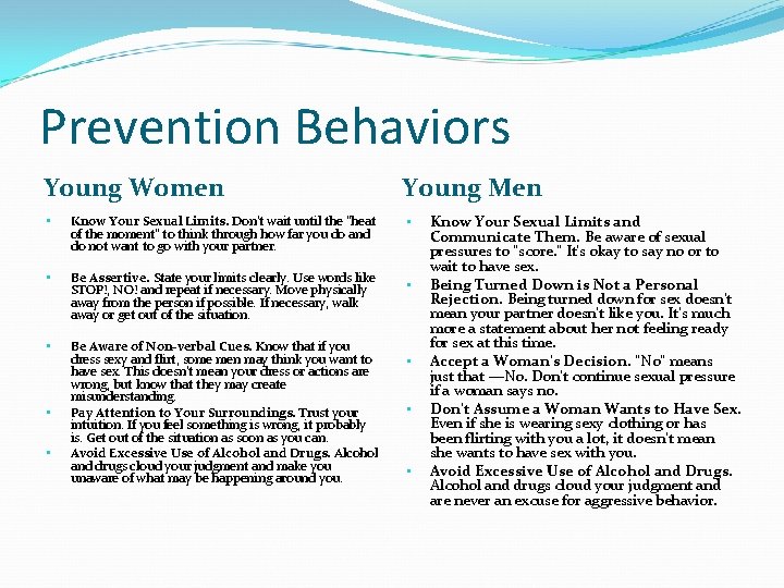 Rape What is it How to Prevent it