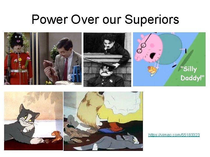 Power Over our Superiors https: //vimeo. com/55183323 