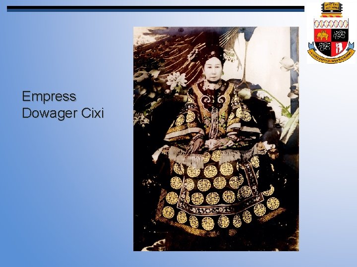 Empress Dowager Cixi 