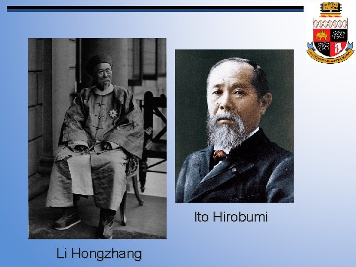 Ito Hirobumi Li Hongzhang 