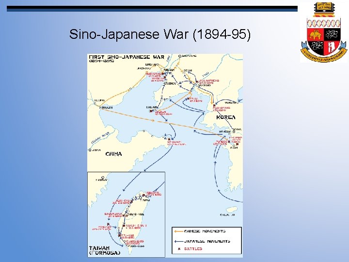 Sino-Japanese War (1894 -95) 