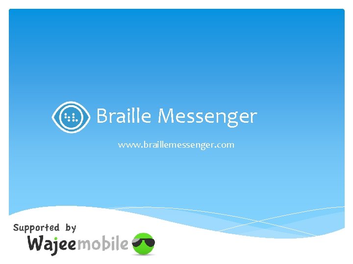 Braille Messenger www. braillemessenger. com 