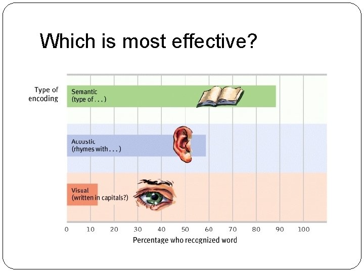 Which is most effective? 