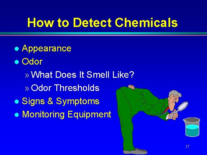 How to Detect Chemicals Appearance l Odor » What Does It Smell Like? » How to Detect Chemicals Appearance l Odor » What Does It Smell Like? »