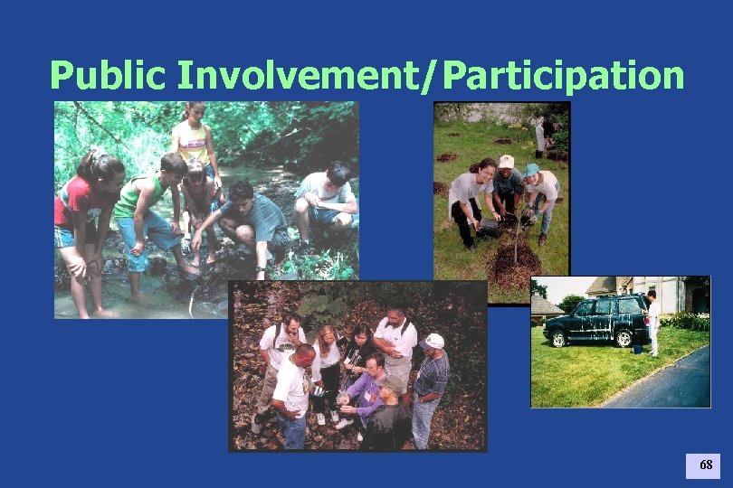Public Involvement/Participation 68 