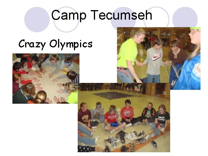 Camp Tecumseh Crazy Olympics 