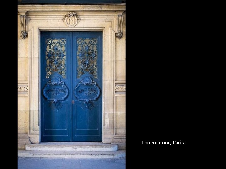 Louvre door, Paris 