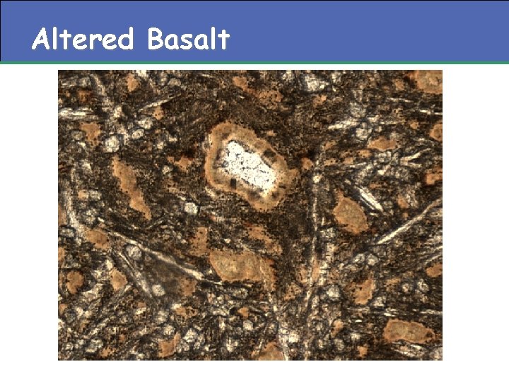 Altered Basalt 