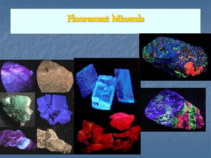 Fluorescent Minerals 