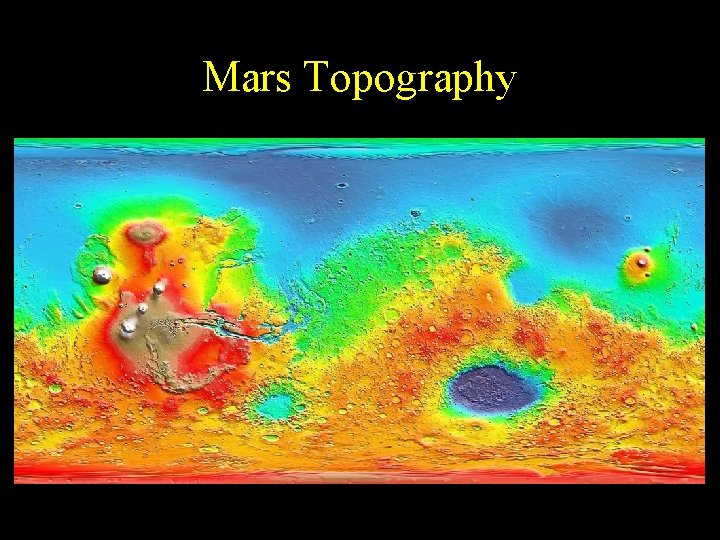 Mars Topography 