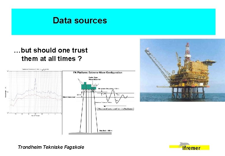 Data sources …but should one trust them at all times ? Trondheim Tekniske Fagskole