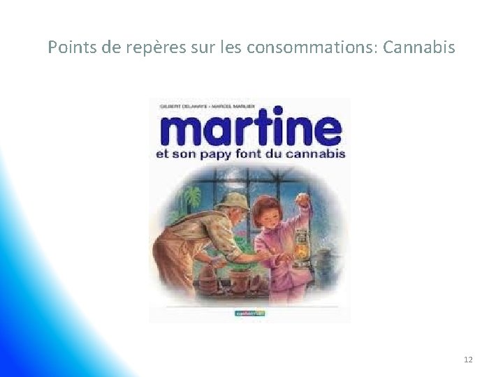 Points de repères sur les consommations: Cannabis 12 