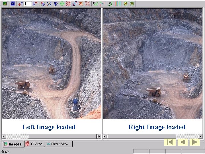 Left Image loaded Right Image loaded 