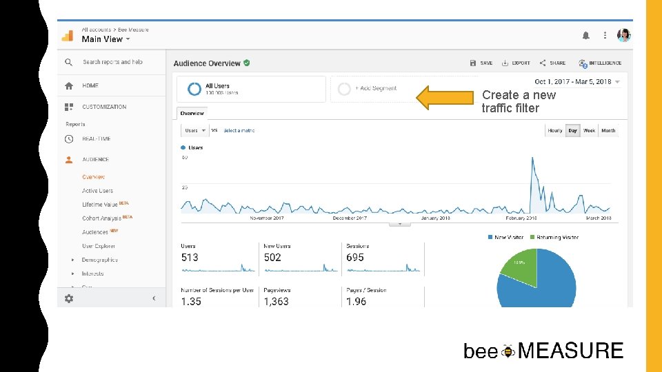 Create a new traffic filter 