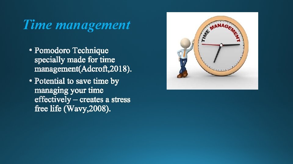 Time management 