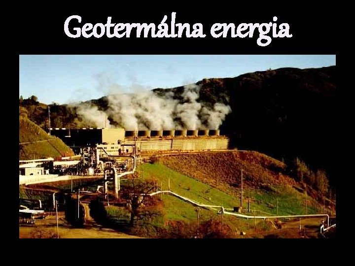 Geotermálna energia 