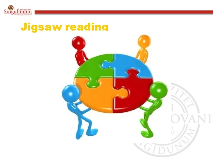 Jigsaw reading 