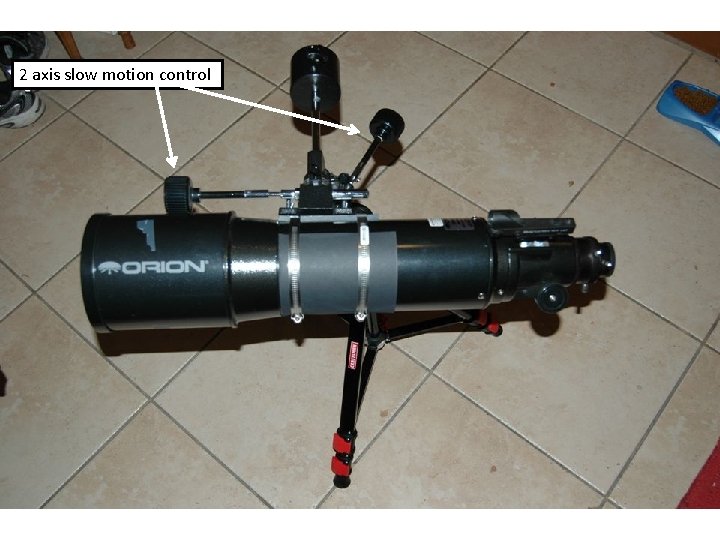 2 axis slow motion control 