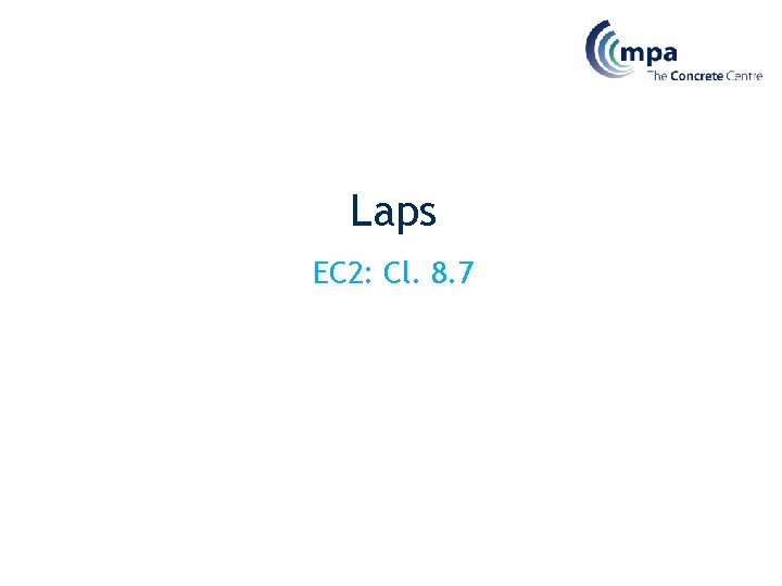 Laps EC 2: Cl. 8. 7 