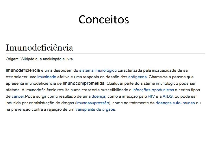 Conceitos 