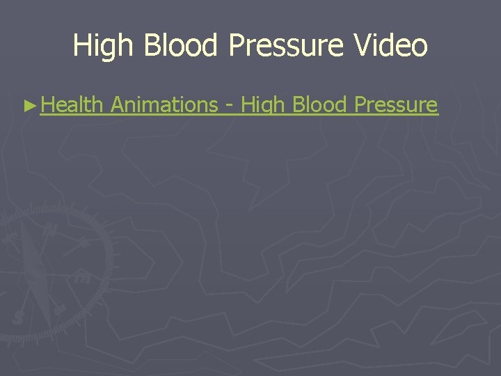 High Blood Pressure Video ► Health Animations - High Blood Pressure 