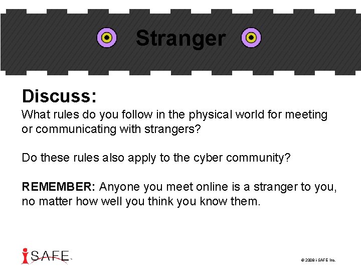Stranger Discuss: What rules do you follow in the physical world for meeting or