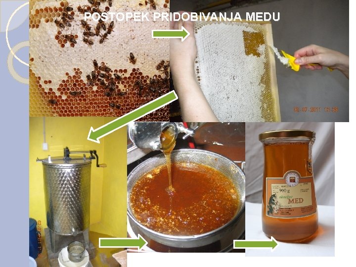 POSTOPEK PRIDOBIVANJA MEDU 