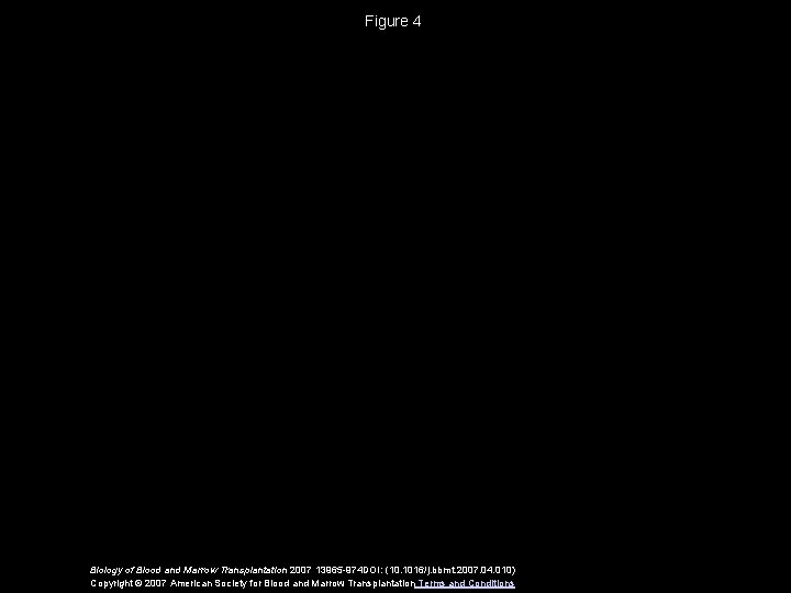 Figure 4 Biology of Blood and Marrow Transplantation 2007 13965 -974 DOI: (10. 1016/j.