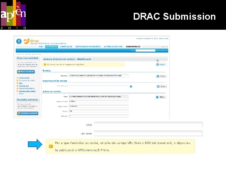 DRAC Submission 