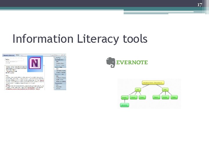 17 Information Literacy tools 
