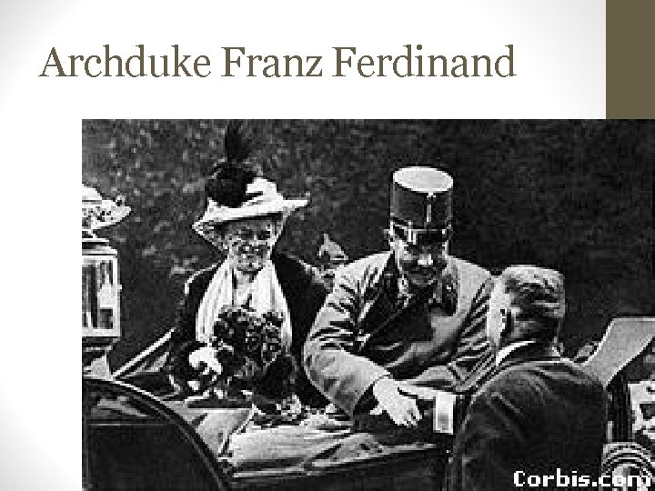 Archduke Franz Ferdinand 