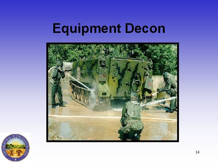 Equipment Decon 14 