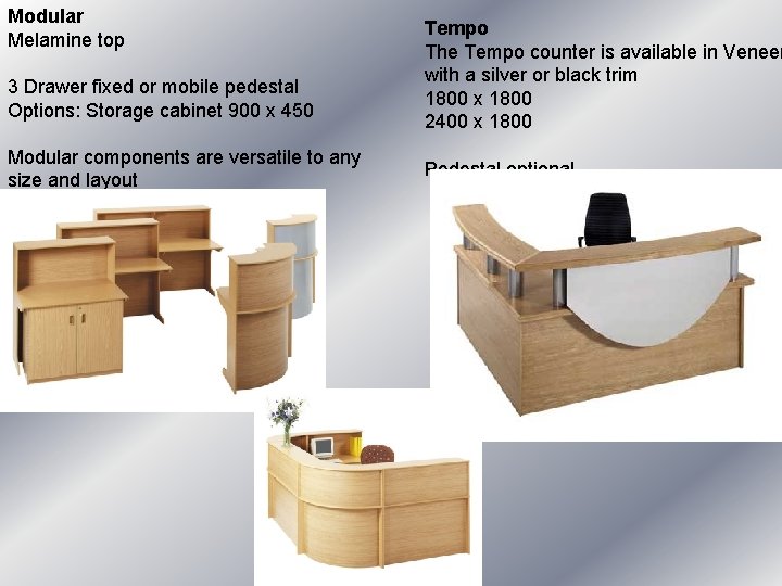 Modular Melamine top 3 Drawer fixed or mobile pedestal Options: Storage cabinet 900 x Modular Melamine top 3 Drawer fixed or mobile pedestal Options: Storage cabinet 900 x