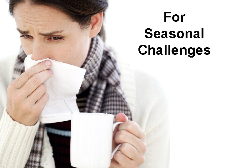 For Seasonal Challenges 