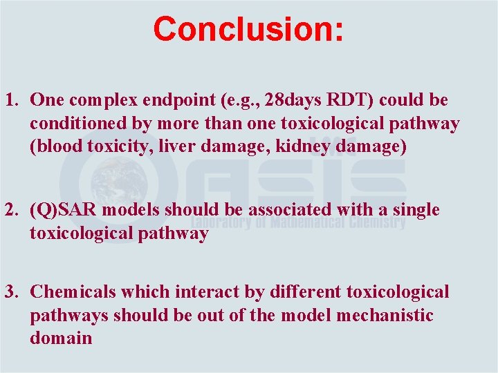 Conclusion: 1. One complex endpoint (e. g. , 28 days RDT) could be conditioned