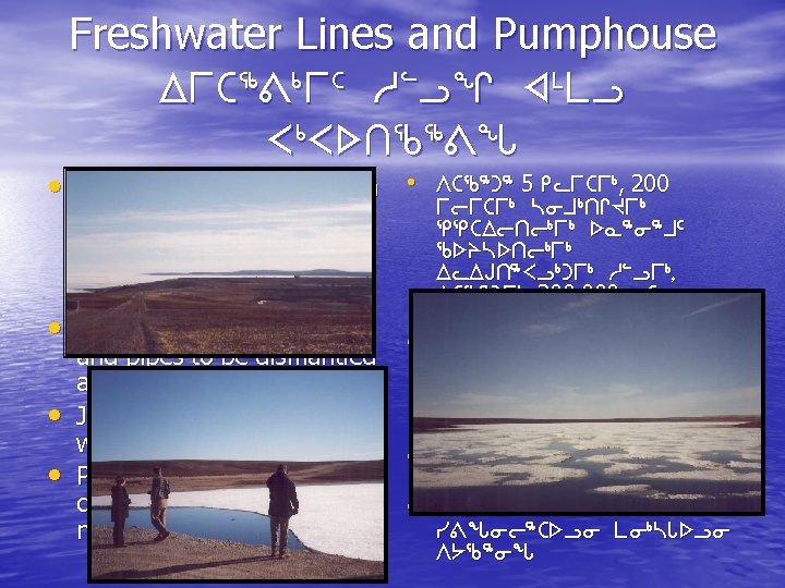 Freshwater Lines and Pumphouse wub 6=4 u 5 h 9 lq x 7 ml