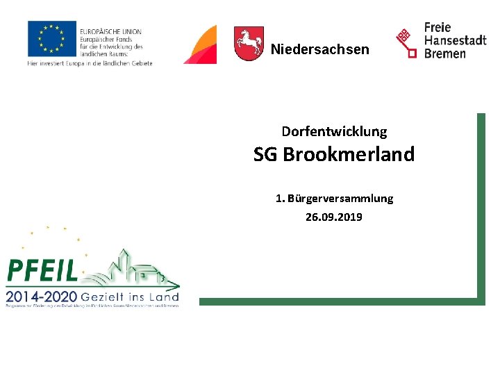 Gezielt ins Land 2014 – 2020 Niedersachsen Rtrtrt Dorfentwicklung Gfh SG Brookmerland Fghj Fgh