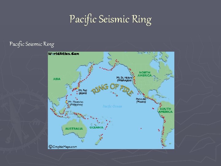 Pacific Seismic Ring 