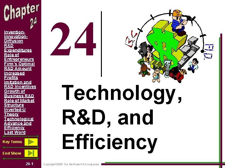 Invention. Innovation. Diffusion R&D Expenditures Role of Entrepreneurs Firm’s Optimal R&D Amount Increased Profits