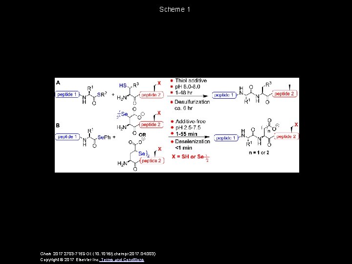 Scheme 1 Chem 2017 2703 -715 DOI: (10. 1016/j. chempr. 2017. 04. 003) Copyright