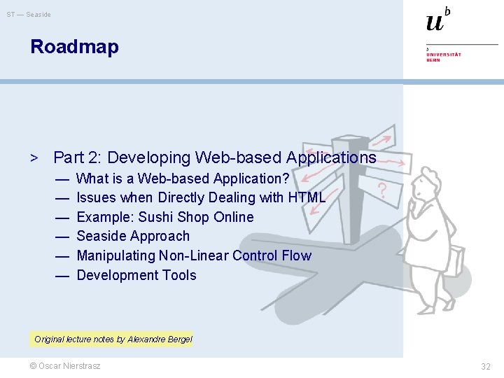 ST — Seaside Roadmap > Part 2: Developing Web-based Applications — What is a