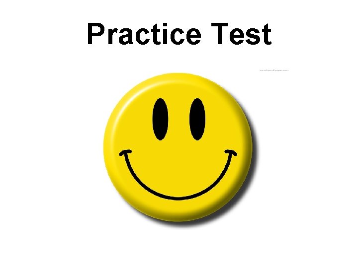 Practice Test 