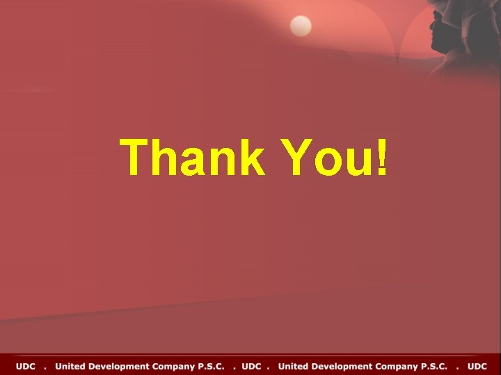 Thank You! Thank You!