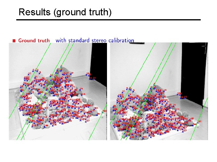 Results (ground truth) 