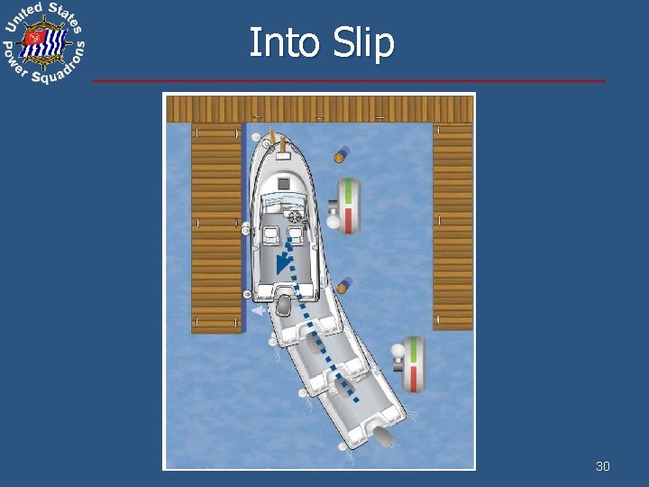 Into Slip 30 
