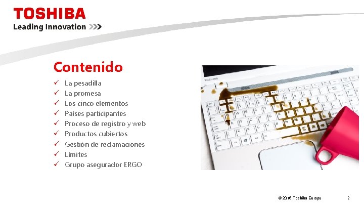 Contenido ü ü ü ü ü La pesadilla La promesa Los cinco elementos Países