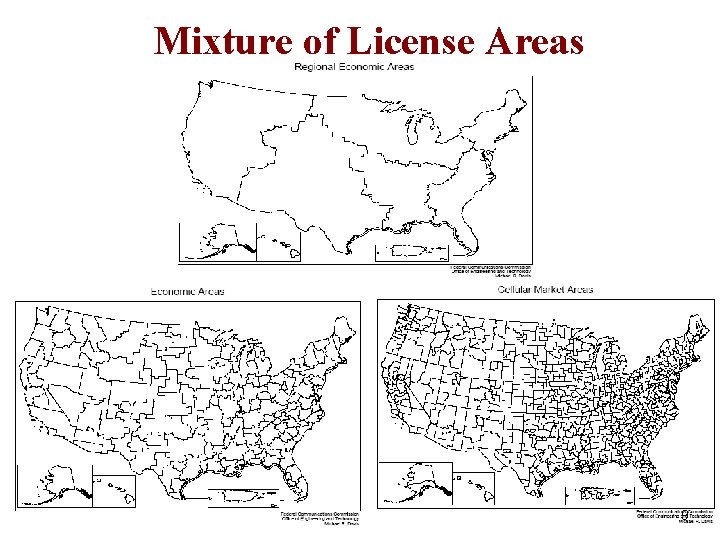 Mixture of License Areas 9 